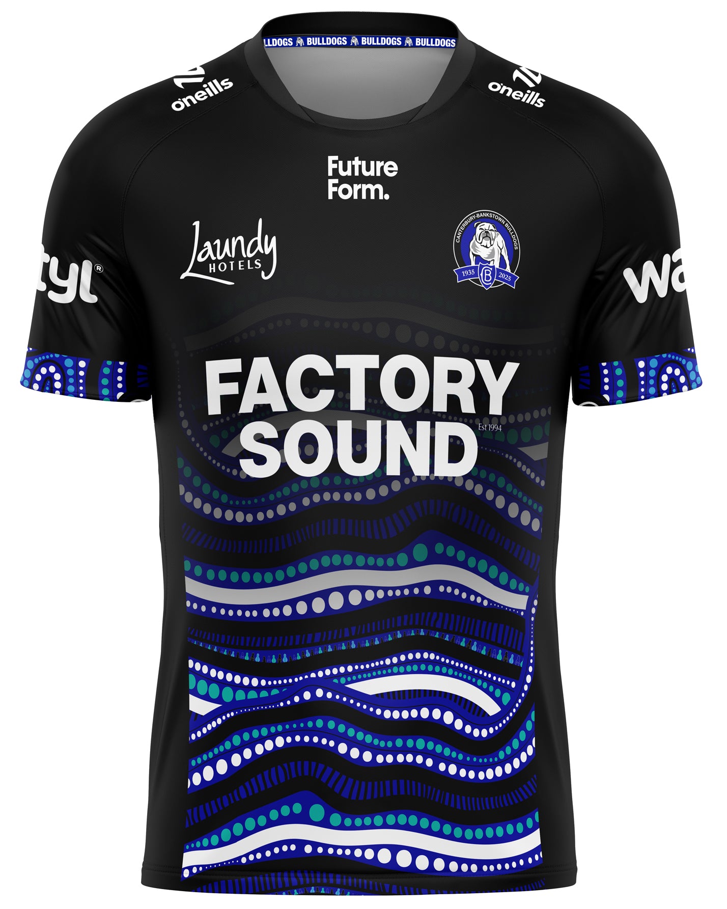 2025 Bulldogs Mens Indigenous Training Tee – The Bulldogs Team Store